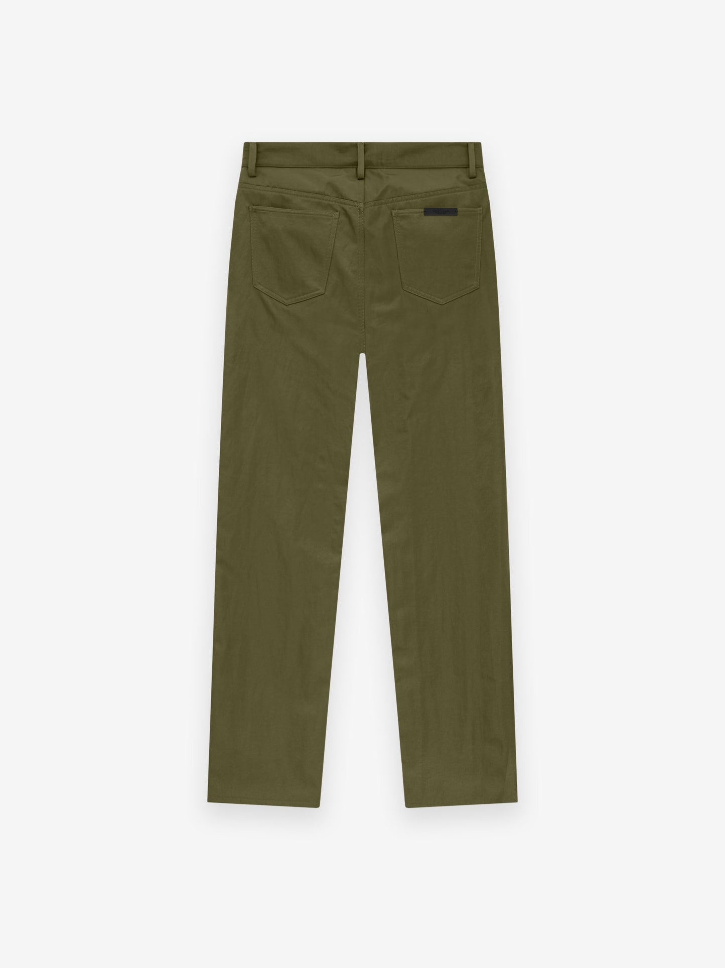 Textured Nylon 5-Pocket Pant