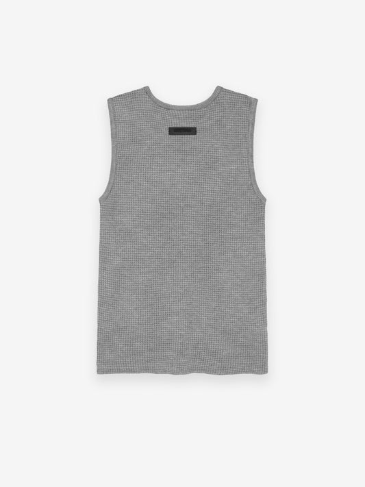 Womens Waffle Tank
