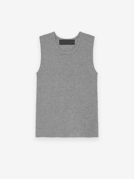 Womens Waffle Tank