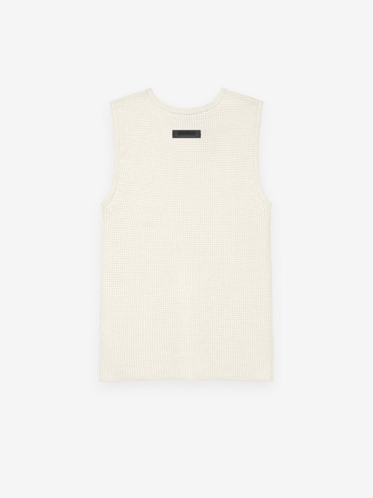 Womens Waffle Tank