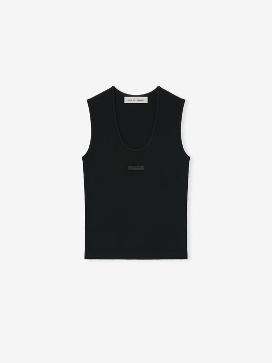Womens Soft Rib Knit Tank