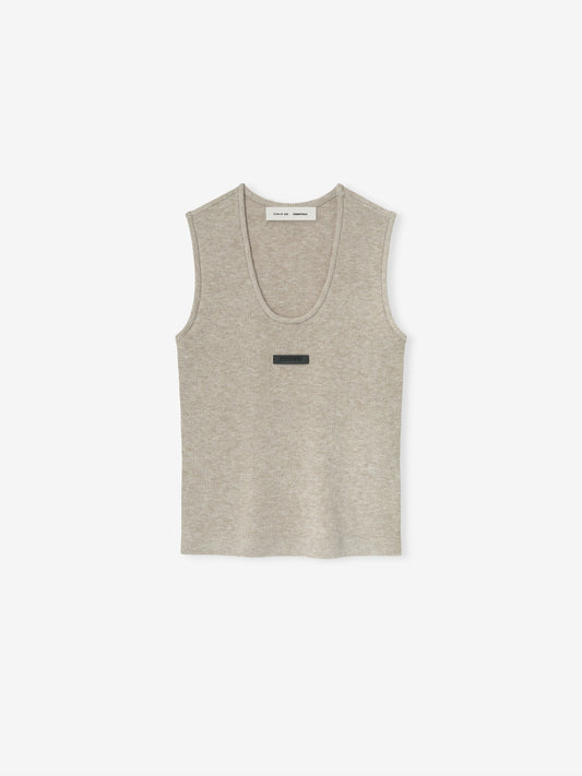 Womens Soft Rib Knit Tank