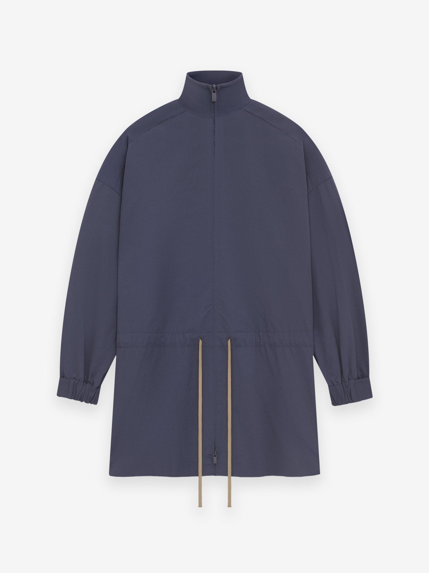 Military Nylon Mockneck Anorak