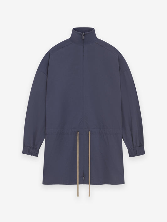 Military Nylon Mockneck Anorak