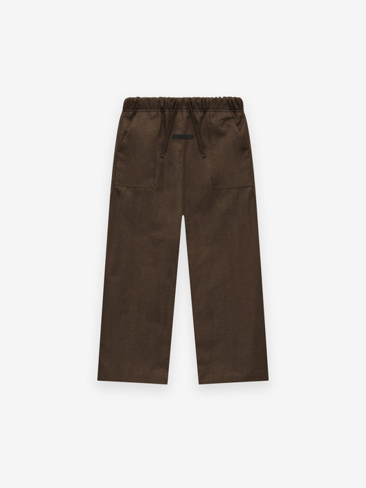 Kids Textured Nylon Tech Pants