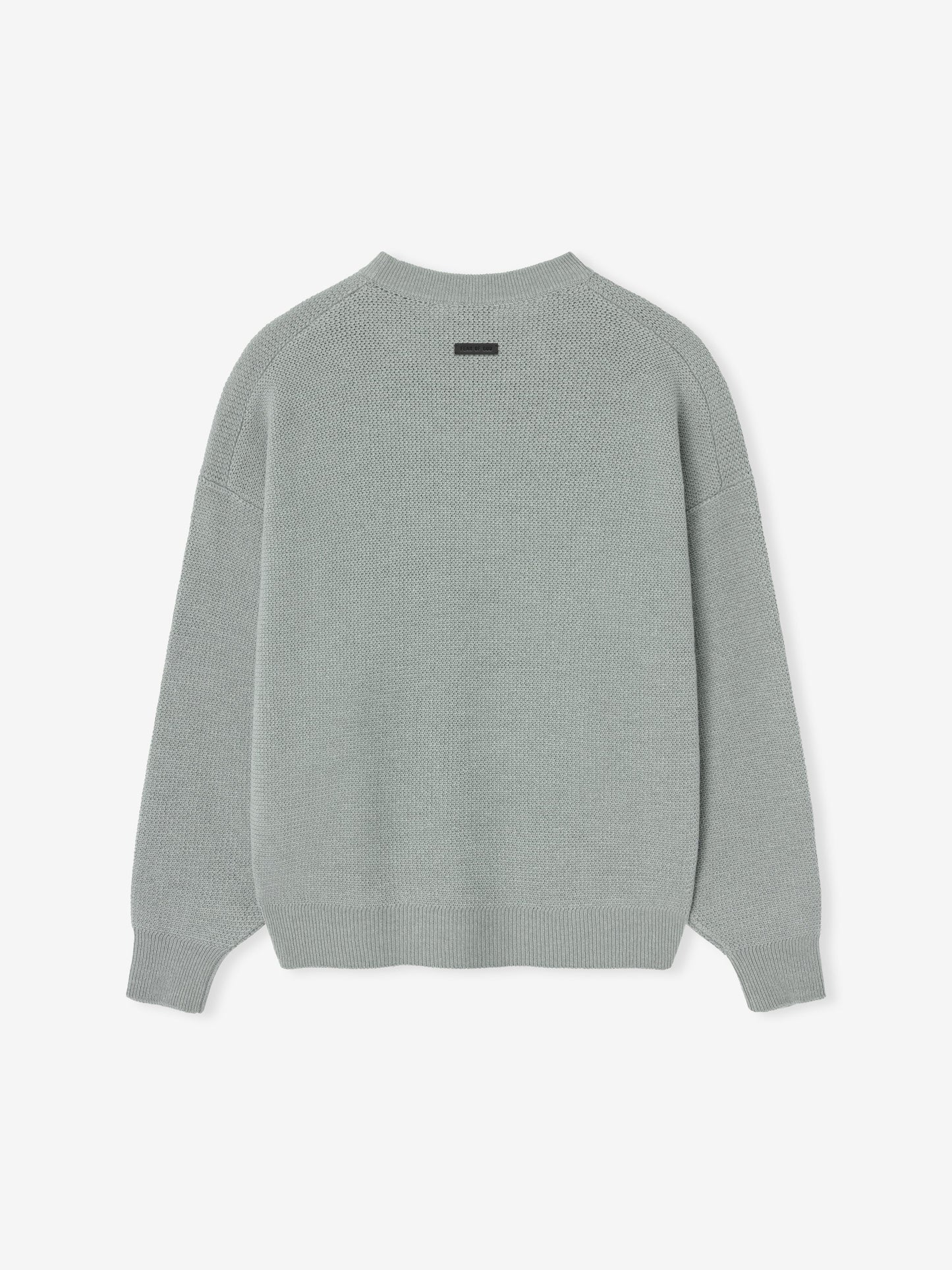 Wool Rib Crewneck Sweater