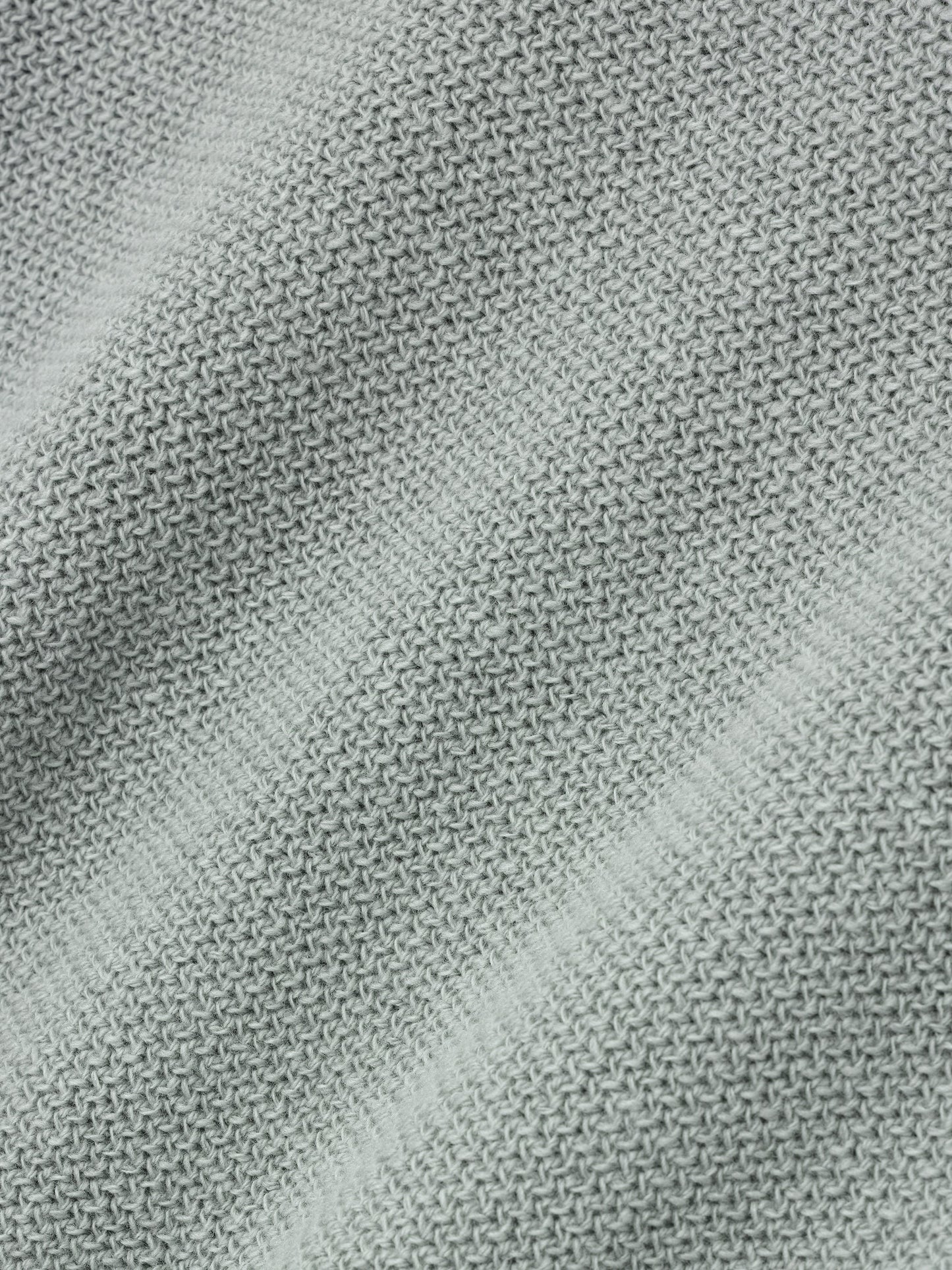 Wool Rib Crewneck Sweater