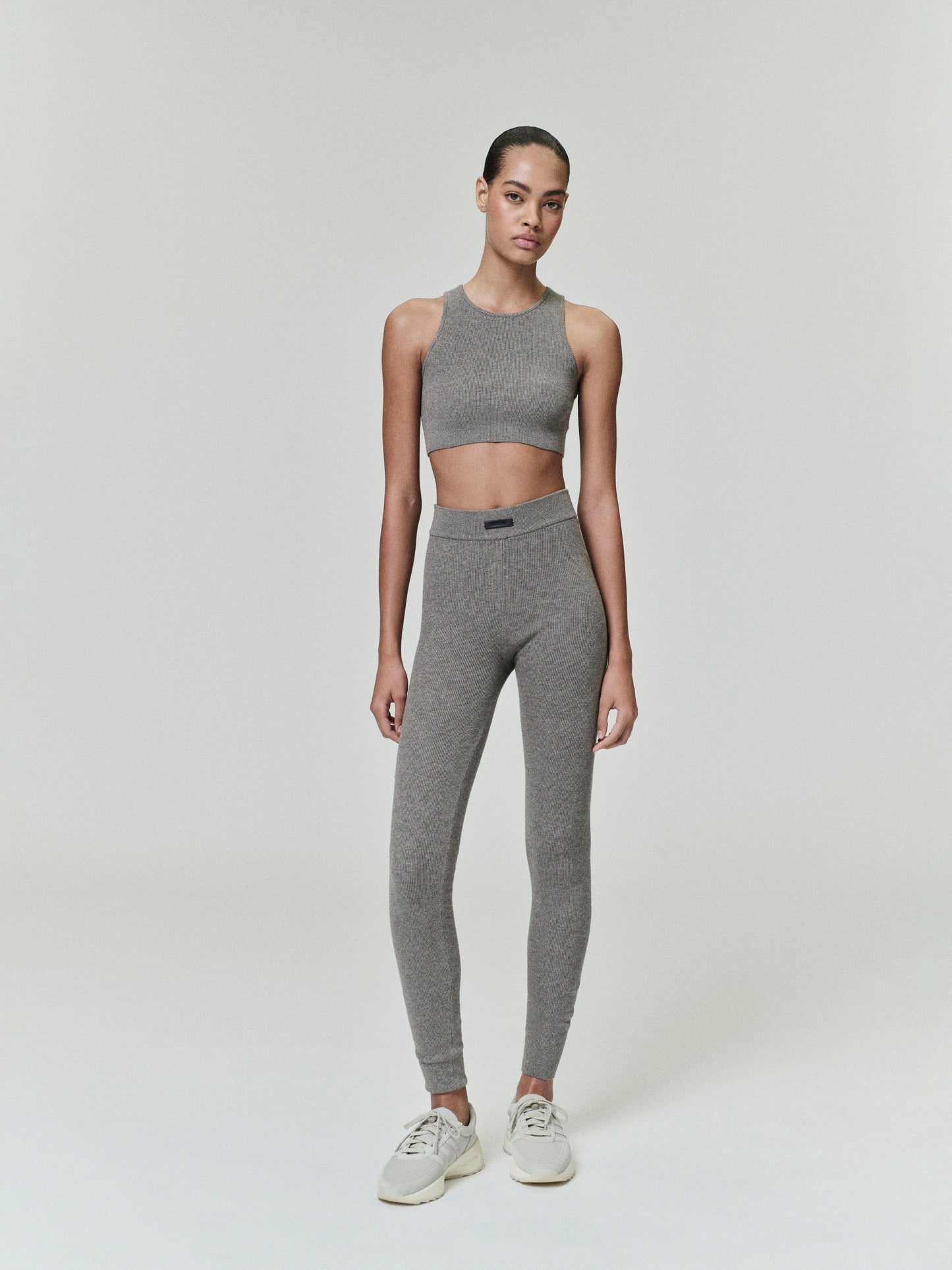 Womens Soft Rib Knit Sport Tank