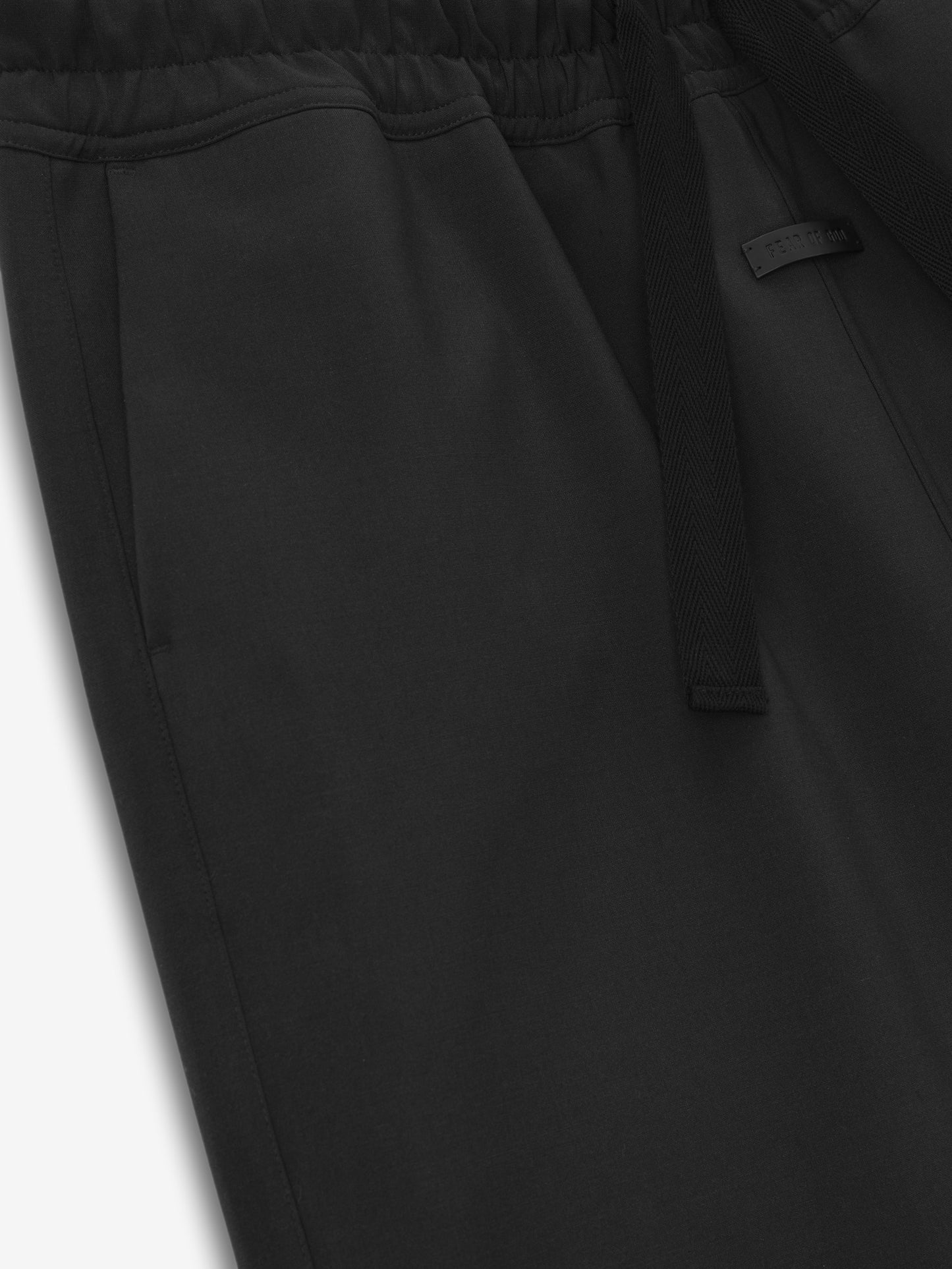 Technical Wool Split Knee Pant