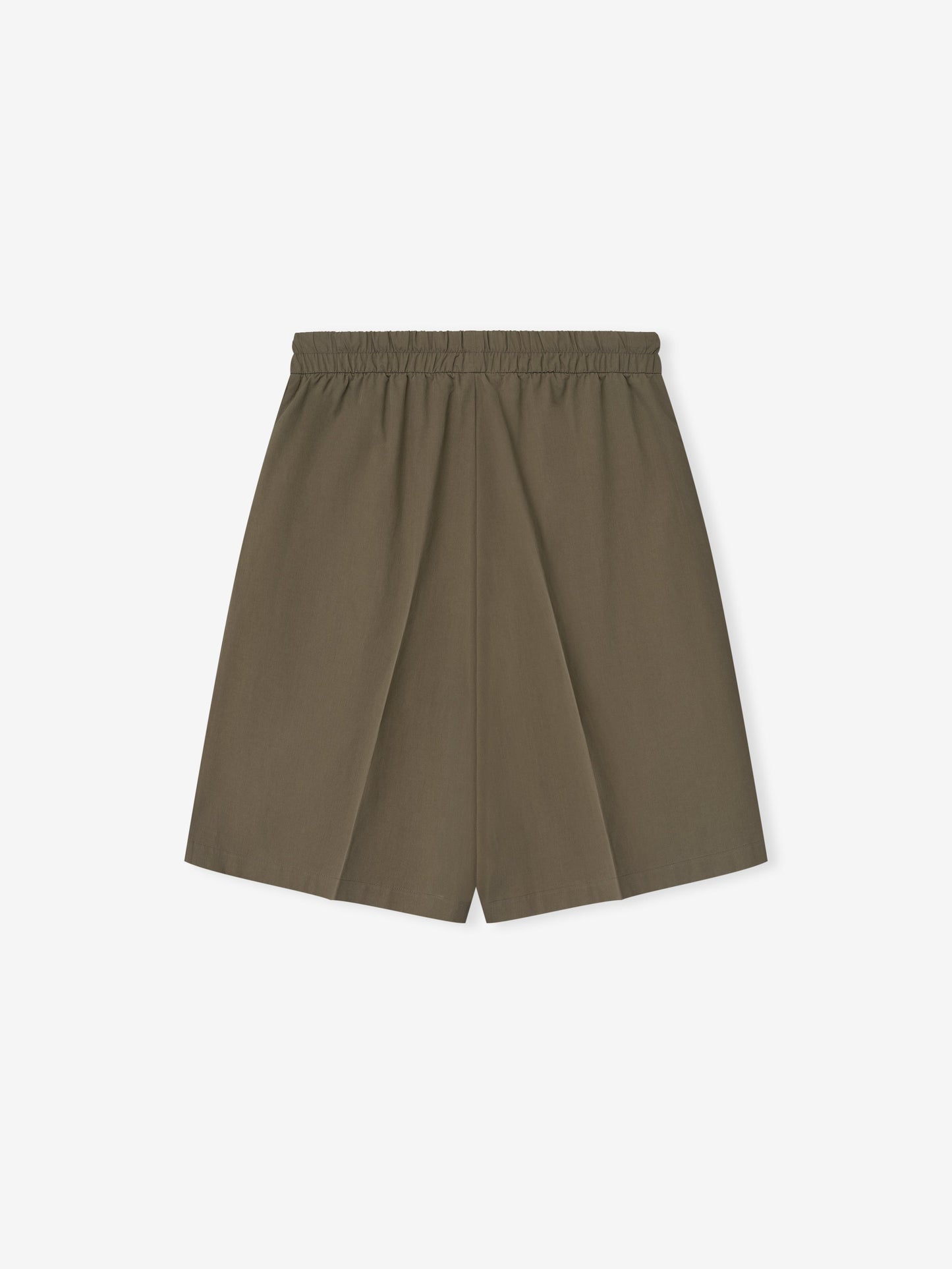 Cotton Tencel Relaxed Shorts